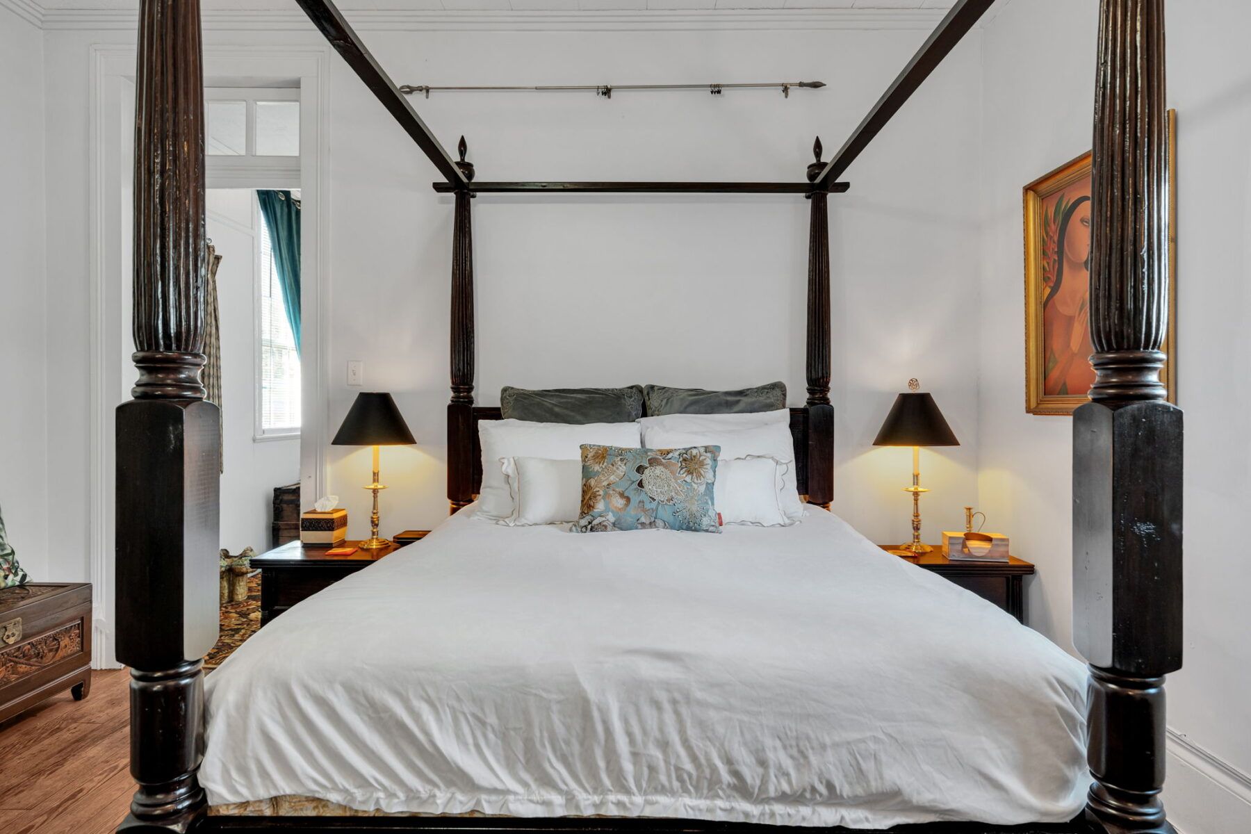 Dreamy king bedroom made for deep rest