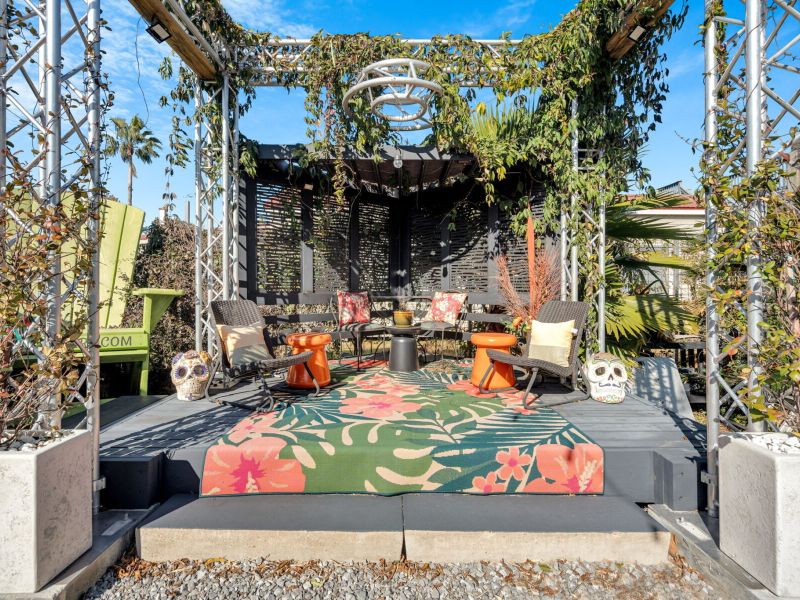 Private courtyard oasis with New Orleans soul